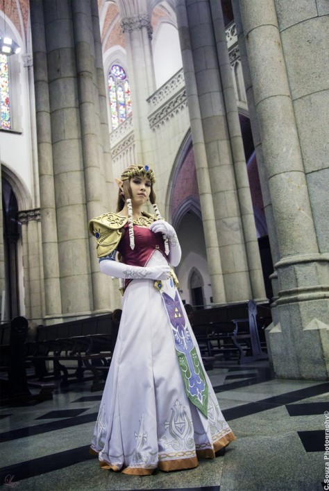 Layze Michelle (Brasil) cosplay Princess Zelda Twilight Princess