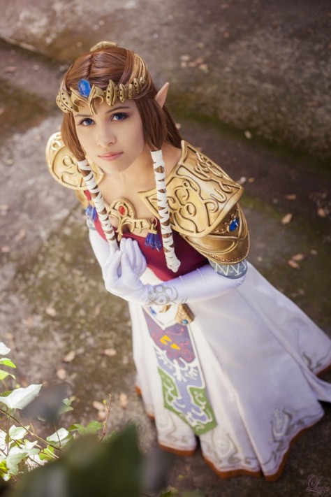 Layze Michelle (Brasil) cosplay Princess Zelda Twilight