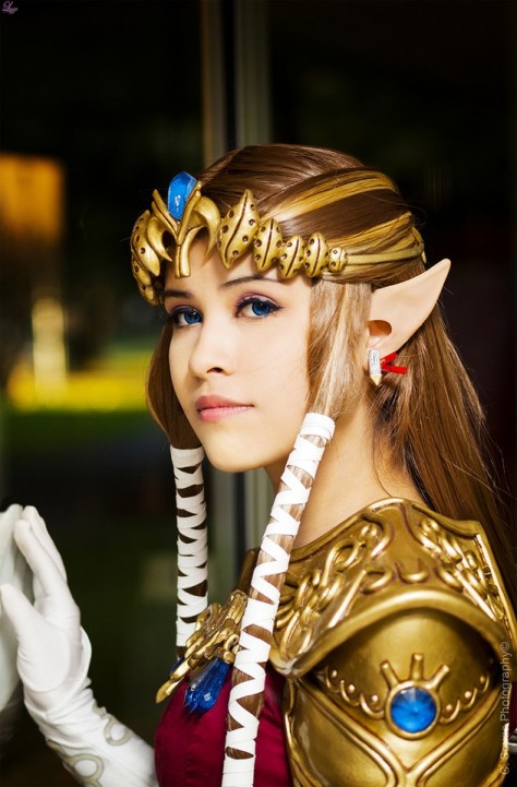 Layze Michelle (Brasil) Princess Zelda Twilight Princess cosplay